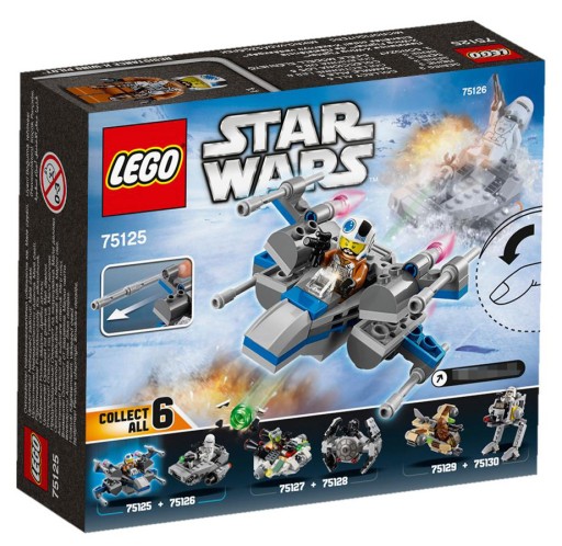 LEGO Star Wars Resistance X-Wing Fighter Bricks 75125 НОВЫЙ УНИКАЛЬНЫЙ