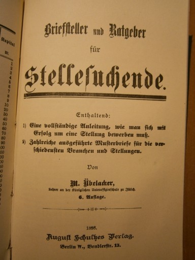 МАСТЕР - ПИСЬМА БРИФСТЕЛЛЕРА и РАТГЕБЕРА 1898 ГОДА