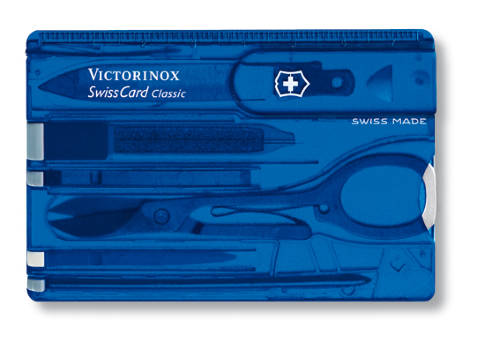 Victorinox Swiss Card Blue Classic 10 функций 0.7122.T2