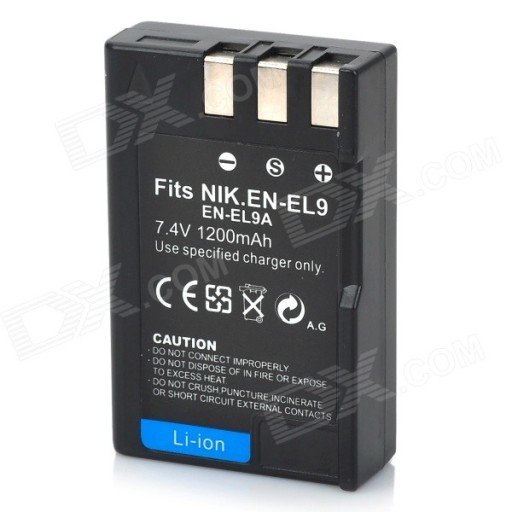 Аккумулятор для Nikon EN-EL9 ENEL9a как Duracell DR9900