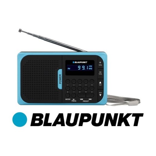 PR5BL - Портативная радиостанция с перезаряжаемым USB/SD Blaupunkt