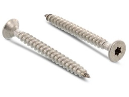 ВИНТЫ ДЛЯ ДЕРЕВА TORX 5x35, НЕРЖАВЕЮЩИЕ, 100 ШТ, МЕБЕЛЬ