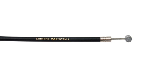 Тормозной трос SHIMANO с задней броней BC-M290 1400 x 1600 мм черный