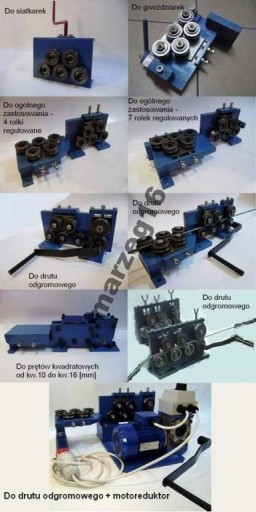 ВЫПРАВЛЯЮЩИЕ ВАЛКИ Правильная машина для проволоки с 4 регулируемыми роликами.