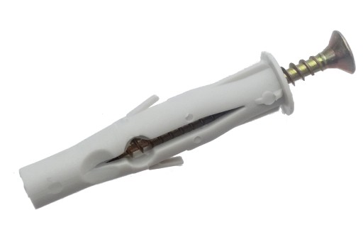 KOŁEK uniwersalny kołki rozporowe Wkręt-Met RU 6X45 100szt. nylon