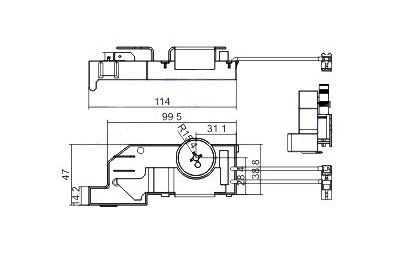 Регулятор скорости для Bosch GSH 11 E, GBH 11 DE 1617233055