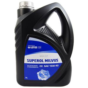 LOTOS Superol Milvus CC 15W40 5л - масло тракторное моторное