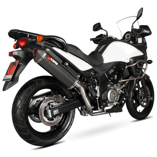 Глушитель выхлопа SCORPION SUZUKI V STROM 650 2012-16