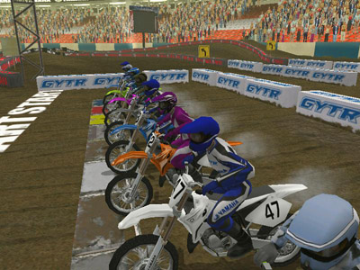 Мотоциклетные гонки Yamaha Supercross SBK MOTO GP