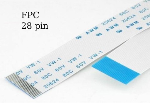 Лента HDD ZIF LIF FFC 28pin - 15см FPC FFC DISK