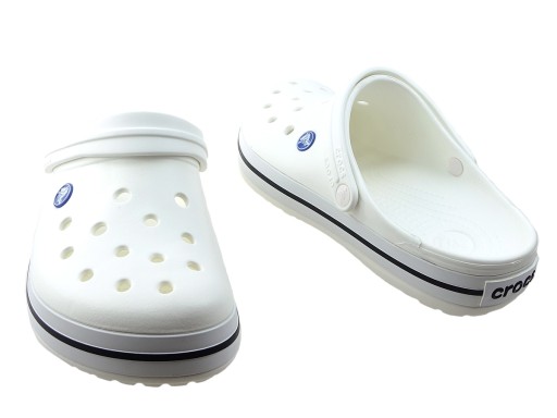 Шлепанцы Crocs Crocband 11016 белые M9 42/43