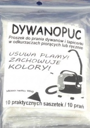 Dywanopuc СТИРАЛЬНЫЙ ПОРОШОК ДЛЯ ПЫЛЕСОСА Zelmer