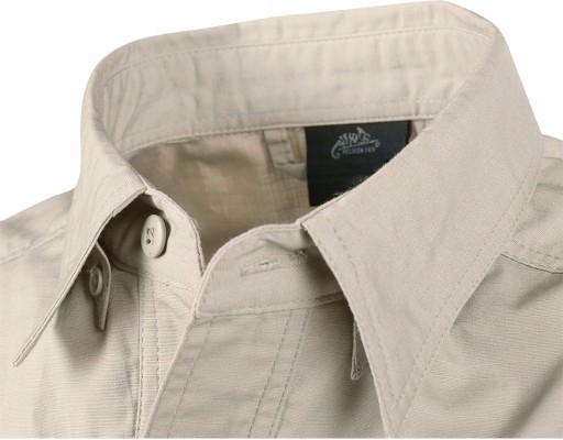 HELIKON DEFENDER MK2 Рубашка цвета хаки с длинными рукавами красного цвета