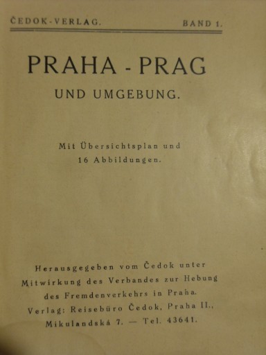 ПРАГА И ОКРЕСТНОСТИ 1922 ГОДА ФОТОГЕЗД ПО ЧЕХИИ