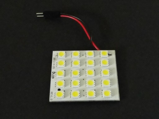 PANEL 20 LED 5050 T10 ЛАМПОЧКА 12 В