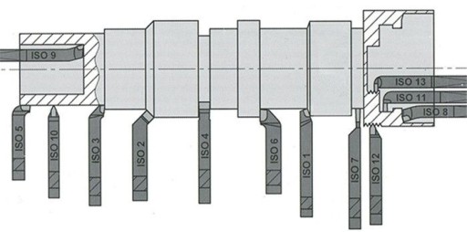 Токарно-ножевая расточная оправка NNWb ISO9R 1212 P20 12x12