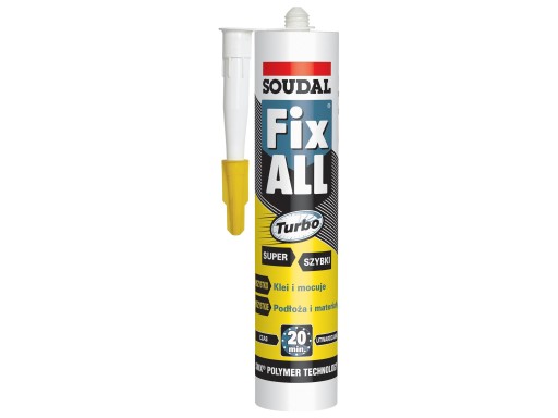 Супербыстрый клей Fix Turbo 290 Soudal