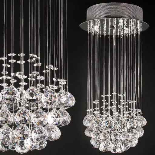 772 Nowoczesny żyrandol lampa sufitowa plafon
