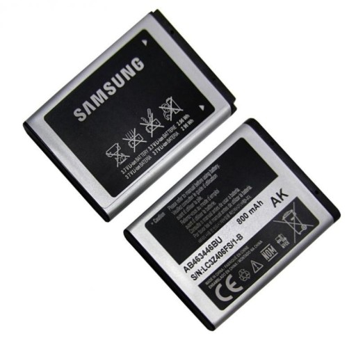 ОРИГИНАЛЬНЫЙ аккумулятор SAMSUNG AB463446BU 800 мАч.