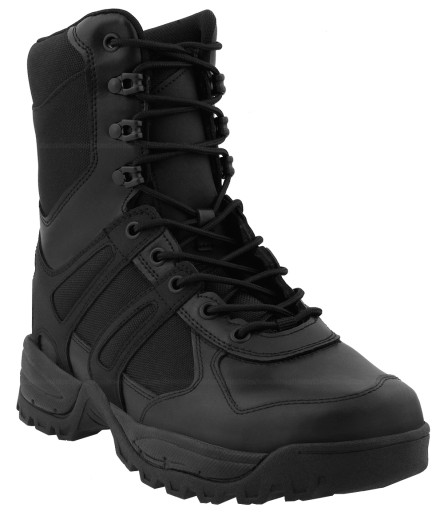 BUTY TAKTYCZNE WOJSKOWE OCHRONA SECURITY MIL-TEC Combat Gen.II Czarne 42