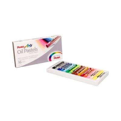 Pastele olejne Pentel PHN mix 16 kolorów