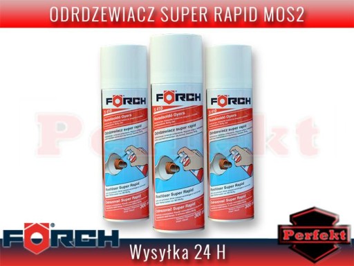 УДАЛЕНИЕ Ржавчины SUPER RAPID MOS2 300 ML S410 FORCH