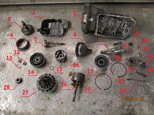 BMW E61 2.0D 177 Коробка передач 6HP-21 1071030023