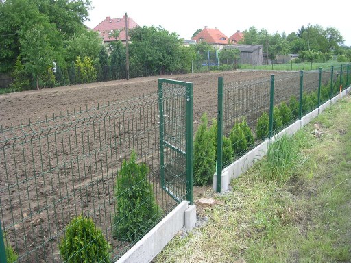 Комплектный панельный забор, 153 см, цвет: проволока 4 мм.