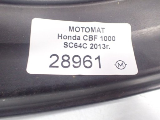 ПЕРЕДНИЙ ОБОД АБС HONDA CBF 1000 SC64 17x3.50