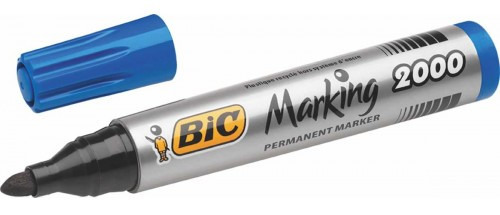 МАРКЕР СИНИЙ BIC КРУГЛЫЙ МАРКЕР СИНИЙ