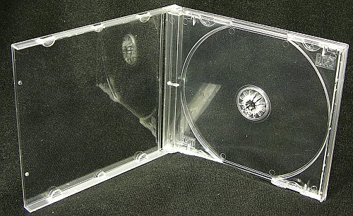 Коробки для 1 x CD Jewel Case CLEAR - 25 штук WaWa