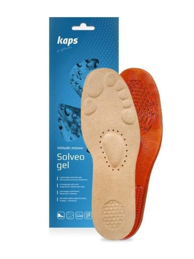 Pełne wkładki żelowe Solveo Gel z Pelotą r: 40/41
