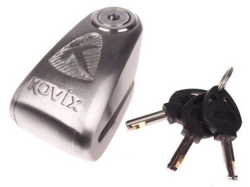 Замок KOVIX KAL10 с сигнализацией 120 дБ + подарки!!!