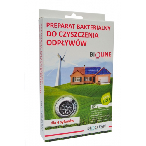 Средство для чистки труб BIOLINE 100г БАКТЕРИИ