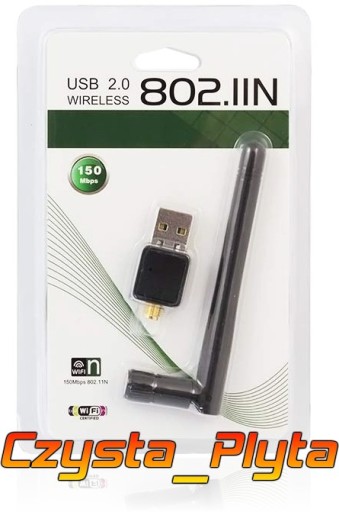 Карта WLAN с антенной RP-SMA 150 Мбит/с на USB RaLink