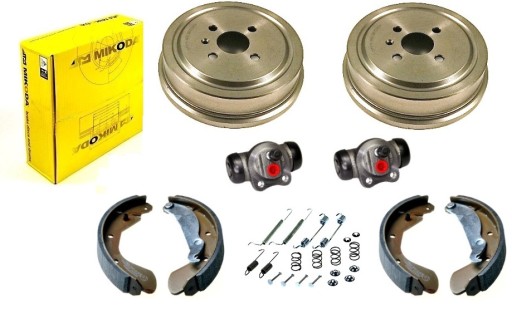 барабаны, колодки, цилиндры DAEWOO ESPERO LANOS NEXIA REAR SET