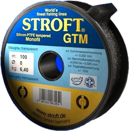 Конкурсная леска STROFT GTM ORIGINAL 0,14 мм. 100м.