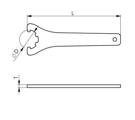 Ключ обжимной AMF ER32 BULLET, СПЕЦИАЛЬНАЯ СТАЛЬ