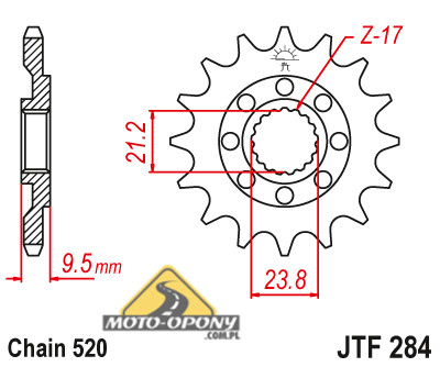 Комплект привода Honda CR 250 96-02 S. Усиленный