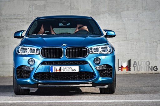 РЕШЕТКА (ПОЧКИ) BMW X6 (F16) X6M 2015 - ЧЕРНЫЙ ГЛЯНЦЕВЫЙ