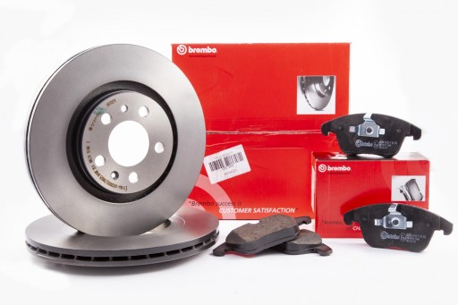 Диски BREMBO Колодки передние - OPEL ASTRA F 256мм