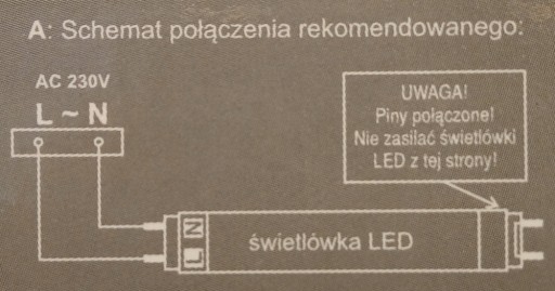 SZKLANA ŚWIETLÓWKA LED 18W 2880lm 120cm T8 3000K