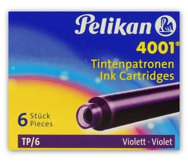 СТАНДАРТНЫЕ КАРТРИДЖИ PELIKAN PEN, ФИОЛЕТОВЫЙ