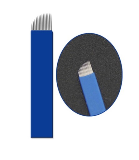 Nożyk Piórko Microblading IGŁY Makijaż 12PIN