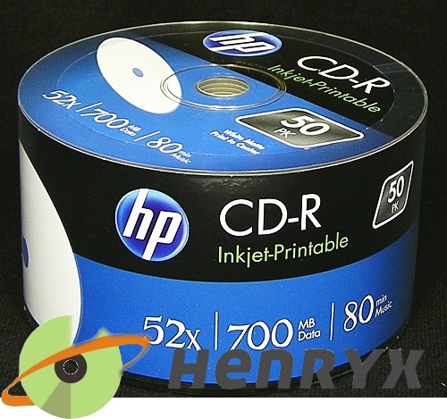 HP CD-R 700 МБ для печати фотографий, 100 шт. + КОНВЕРТ