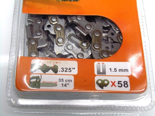 Цепь 14 '' '58x325 для пилы Husqvarna Saw