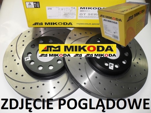 MIKODA 0338 GT DISCS и задние колодки ALFA ROMEO 147