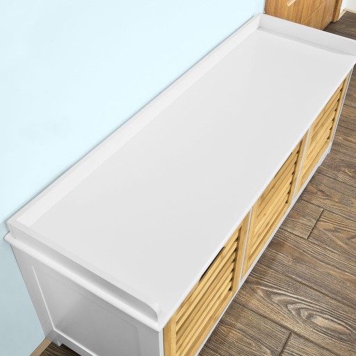 SoBuy Галошница С SEAT Bench Corridor 2 ящика FSR23-K-WN