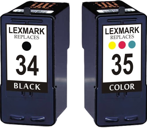 LEXMARK INK 34 и 35 X3330 X3530 X4530 X7350 X5470