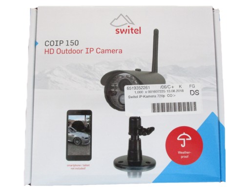 Wi-Fi IP-камера Switel COIP 150